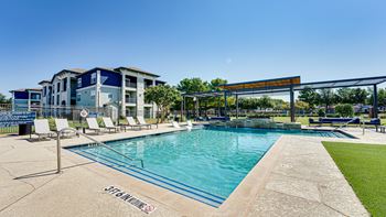 Resort style pool